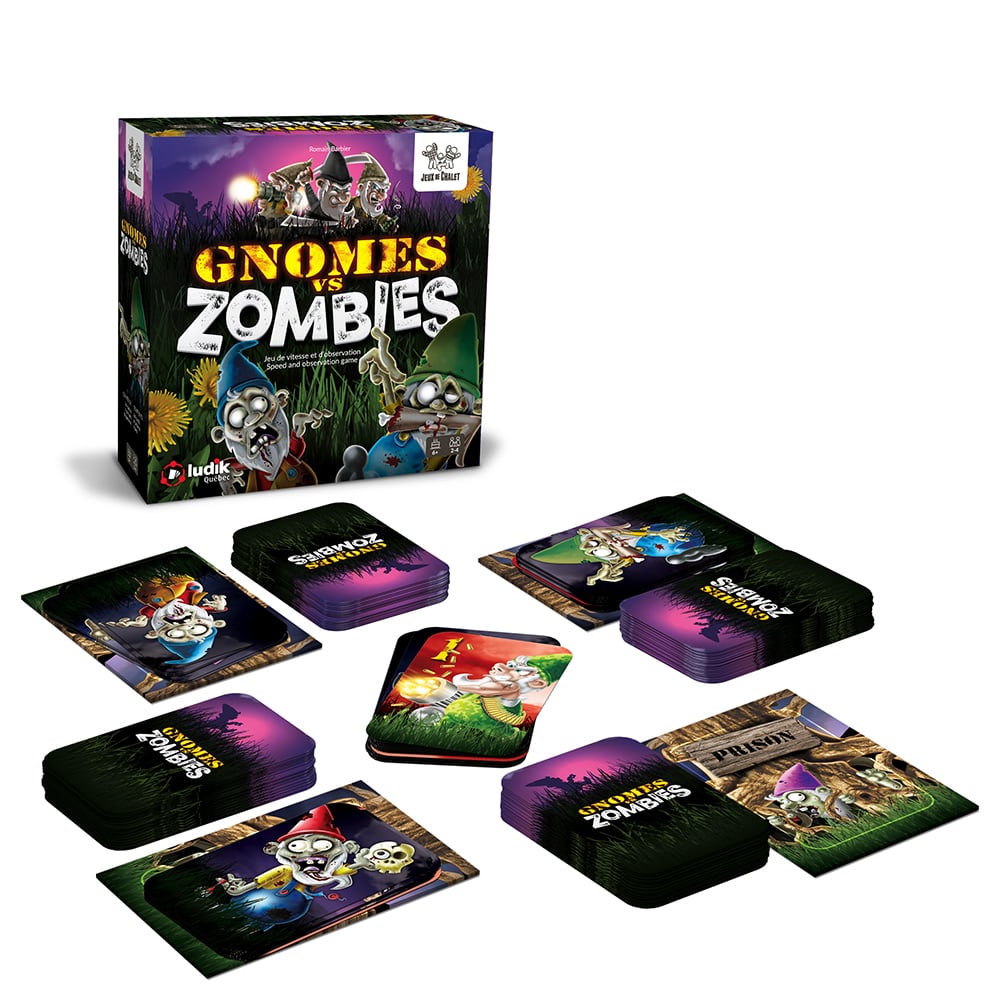 Gnomes vs zombies LUDIK QUÉBEC Jeux 6 ans et plus