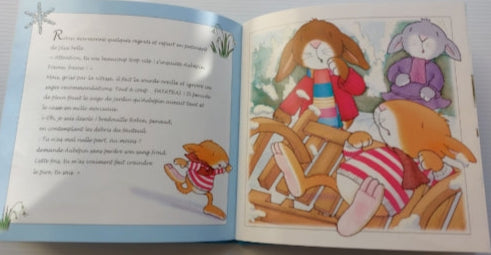 Les belles histoires d'Aubépin le lapin : Une merveilleuse journée d'hiver 4 FLEUVES 9782841966301