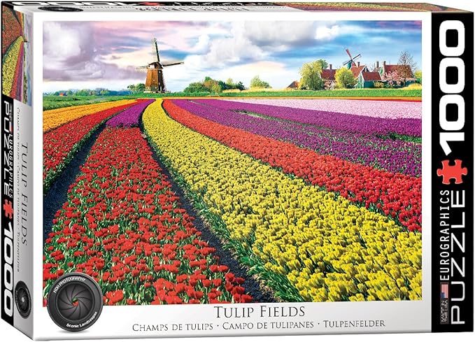 Champs de Tulipes Eurographics 6000-5326 Casse-tête 1000 morceaux