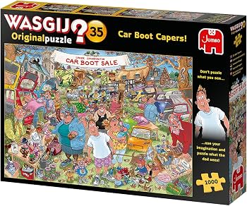 Original 35 Car Boot Capers Wasgij 19184 JUMBO Casse-tête 1000 morceaux