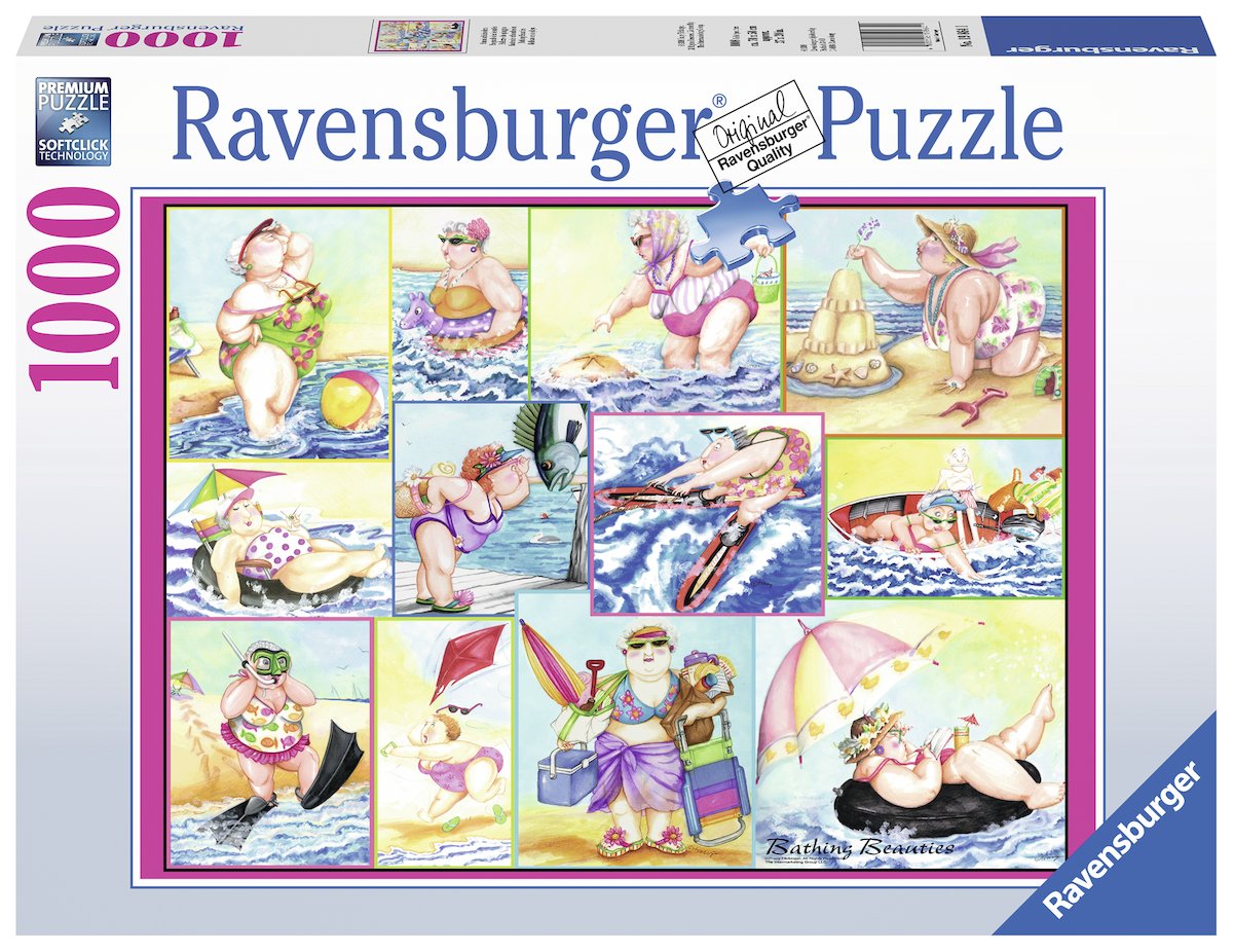 FLICKINGER, T Baignade des beautés Casse-tête 198641 Ravensburger 1000 morceaux