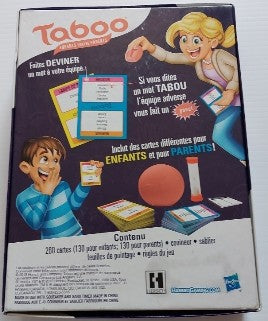 Taboo enfants contre parents HASBRO Jeux 8 ans et plus