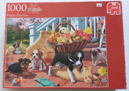 Puppy playtime JUMBO 17246 Casse-tête 1000 morceaux
