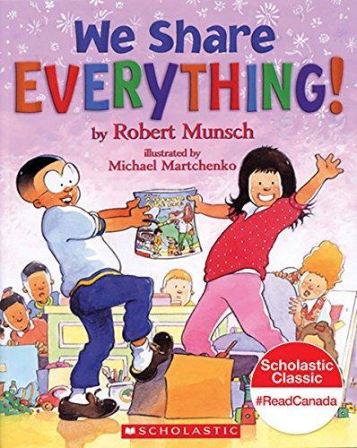 MUNSCH MARTCHENKO We Share Everything! SCHOLASTIC 9780590514507