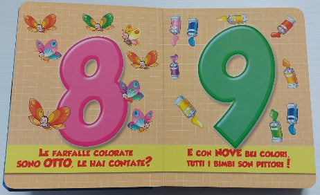 La libreria dei piccoli : Colori e numeri, EdiBimbi 9788855605137