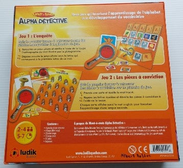 Mont à mots Alpha Ludik Games Québec Jeux 5 ans et plus
