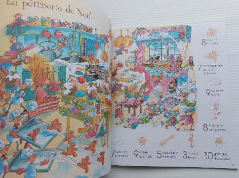 1001 choses de Noël à trouver, autocollants USBORNE 9781409594109