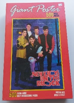 New Kids on the Block Giant Poster MB Puzzle Casse-tête 500 morceaux