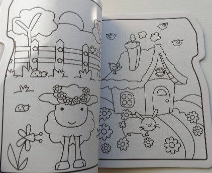 Les Bébés animaux, Mon livre de coloriage, PETITS GÉNIES 9781773882802