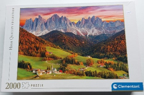 Val di Funes Clementoni 32570 Casse-tête 2000 morceaux