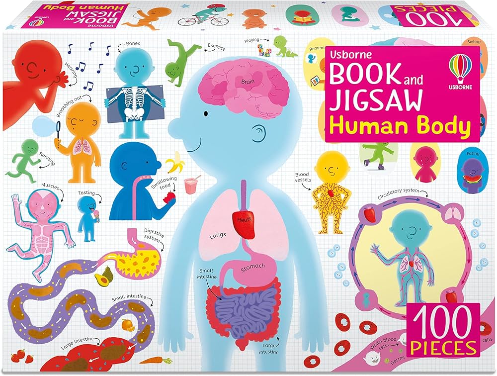 Human body USBORNE Casse-tête 100 morceaux