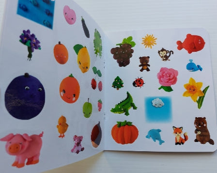 Gommettes des bébés : Les couleurs FLEURUS 9782215166450