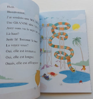 JOHN OSWALD : Le pois chic et le grand plouf SCHOLASTIC 9781039710603