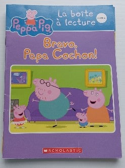 T6 Bravo, Papa Cochon PEPPA PIG La boîte à lecture SCHOLASTIC 9781443177559