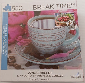 L'amour à la première gorgée PLAYVIEW Casse-tête 550 morceaux