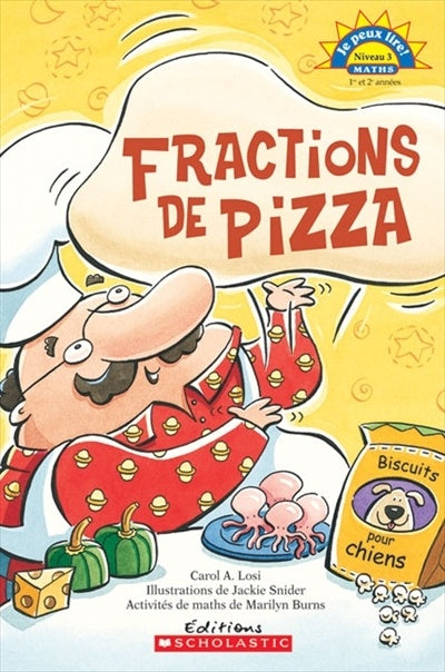 Je peux lire Niveau 3 : Fractions de pizza SCHOLASTIC 9780439958448