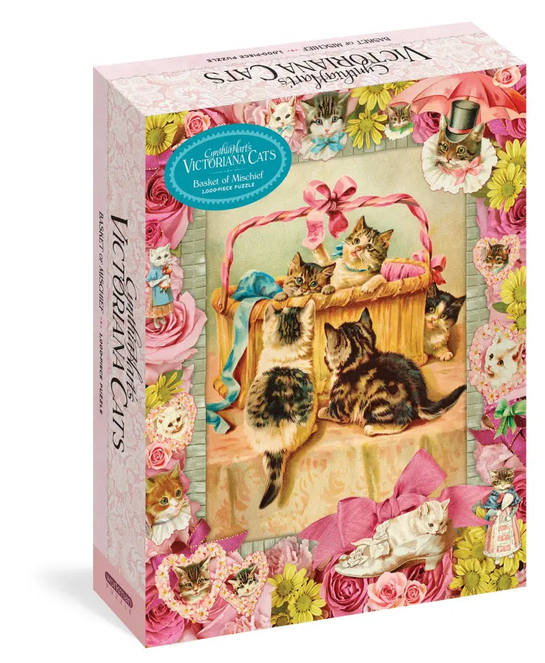 Victoriana Cats, Cynthia Hart's WORKMAN Casse-tête 1000 morceaux