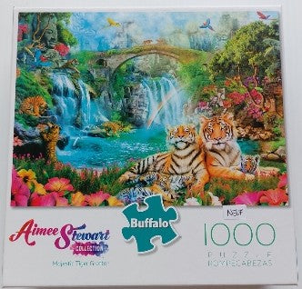 STEWART, Aimee Majestic Tiger Grotto BUFFALO Casse-tête 1000 morceaux