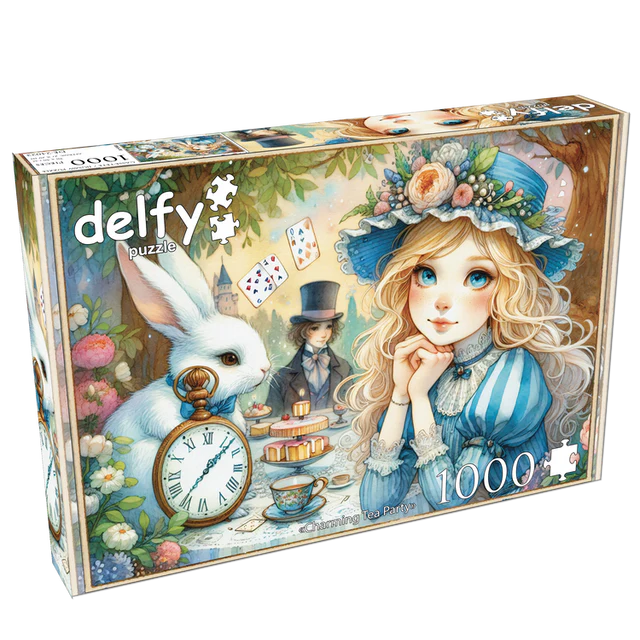 Charming Tea Party DELFY DE24023 Casse-tête 1000 morceaux