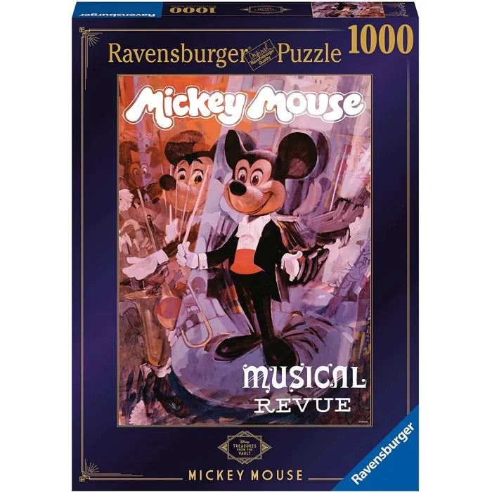 Musical Revue Mickey Mouse Ravensburger 168613 Casse-tête 1000 morceaux
