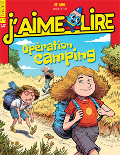 No 499 Août 2018 J'aime lire: Opération camping
