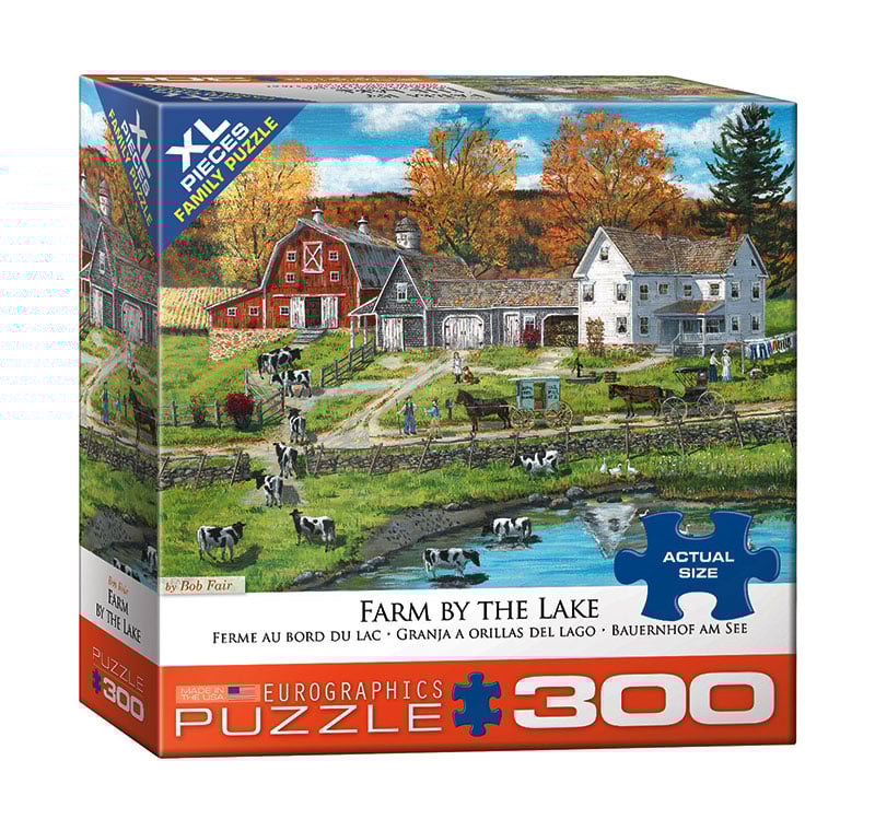FAIR, Bob: Ferme au bord du lac Eurographics 8300-5382 Casse-tête 300 morceaux