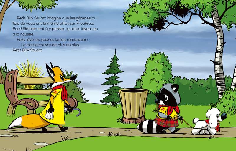 BERGERON SAMPAR : Petit Billy Stuart T2 La Promenade de FrouFrou QUINTIN 9782897623920