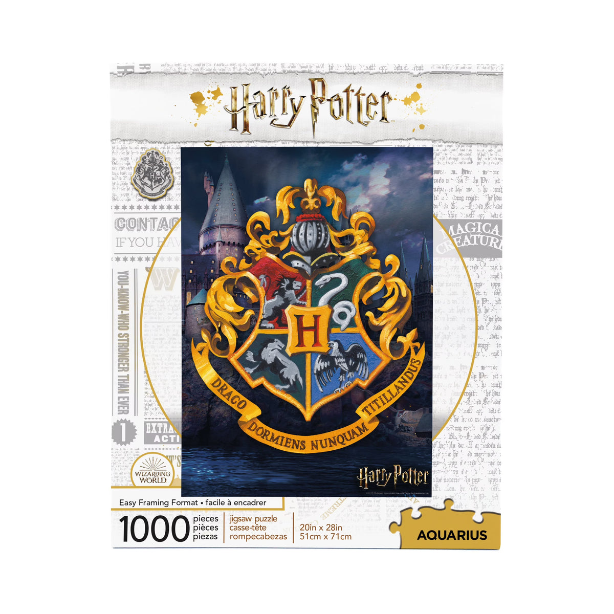 Harry Potter Quatre maisons Casse-tête 65-347 Aquarius 1000 morceaux