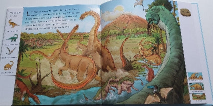 Les Dinosaures au fil des mois MILLEPAGES 9782842182137