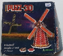 Moulin à vent Mini Puzz-3D WREBBIT Casse-tête 67 morceaux