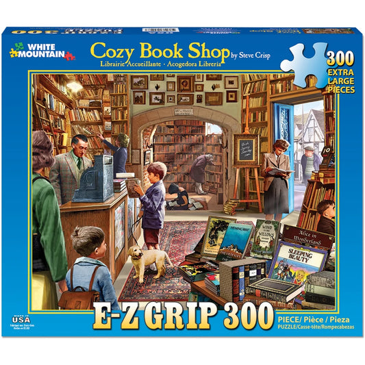 CRISP, Steve: Librairie accueillante White Mountain 1154 Casse-tête 300 morceaux