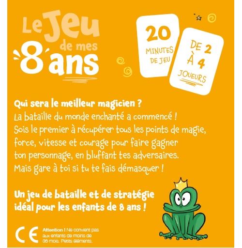 Le jeu de mes 8 ans: Bataille magique Gründ 709302 Jeu 8 ans et plus