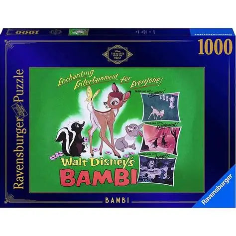 Bambi Treasures from the vault Ravensburger 168538 Casse-tête 1000 morceaux