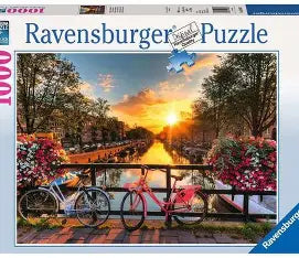 Vélos à Amsterdam Casse-tête 196067 Ravensburger 1000 morceaux