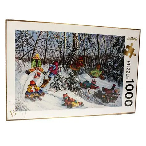 PAQUIN, Pauline : À chacun son sentier 670404 Trefl Casse-tête 1000 morceaux