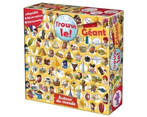 Trouve-le Géant: Autour du monde AMIX Jeux 4 ans et plus
