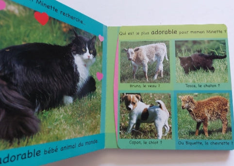 Un livre cache-cache avec une surprise, Qui est le plus adorable du monde? OLALA 9789088460500
