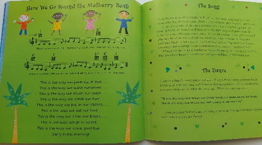FATUS PENNER : Here We Go Round the Mulberry Bush + CD BAREFOOT BOOKS 9781846866562
