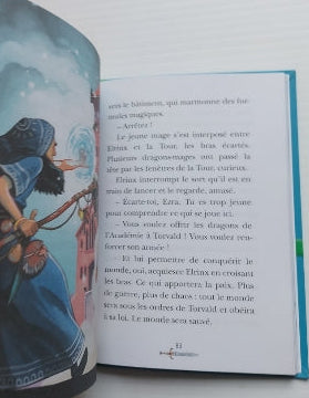 TOMAS, Adrien : La ligue des Dragonniers T1 L'Attaque du mage noir Biblio Verte 9782017236948