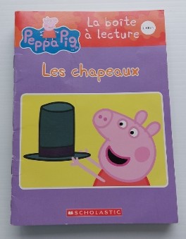 T1 Les chapeaux PEPPA PIG La boîte à lecture SCHOLASTIC 9781443177504