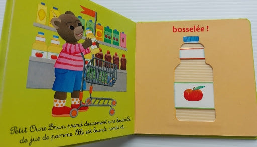 Mini touche-à-tout, Petit Ours Brun : Les courses BAYARD 9782747048545