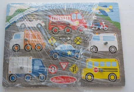 Transportation MELISSA DOUG Casse-tête 6 morceaux
