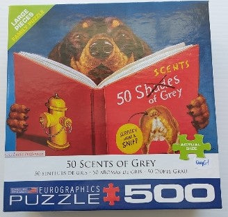 HEFFERNAN, Lucia 50 senteurs de gris EUROGRAPHICS 8500-5451 Casse-tête 500 morceaux