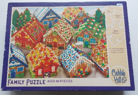Gingerbread Houses COBBLE HILL 54582 Casse-tête 400 morceaux