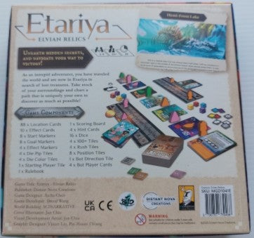 CHEN, AuAu: Etariya, Elvian Relics MOAIDEAS Jeux 15 ans +