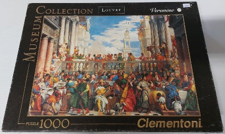 Museum Collection : Les noces de cana Clementoni 31417 Casse-tête 1000 morceaux