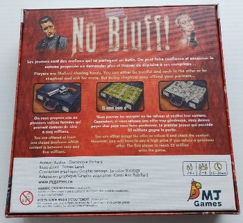 No Bluff ! MJ GAMES Jeu 14 ans et +