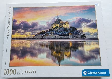 Le magnifique Mont Saint-Michel Clementoni 39367 Casse-tête 1000 morceaux