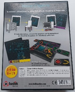 Mission d'espions: Jeu de chasse aux trésors Ludik Qc Jeux 6 ans et plus