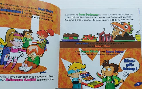 DESCHENAUX LABRIE, Château fort!, Les 4 super ANDARA 9782924146279